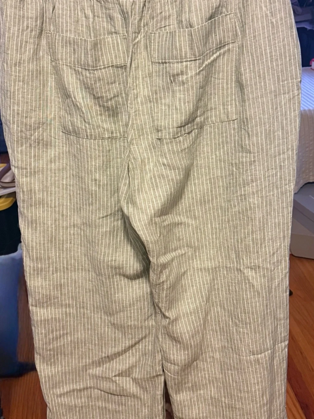 EVERLANE- WOMEN’S EASY 100% LINEN PANTS-XXL